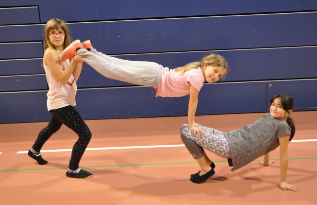 Siane, Zoé et Charlotte